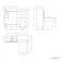 Avon Gloss White Combination Vanity Basin and Miami Toilet 950mm - Black Accents