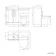 Avon Stone Grey Combination Vanity Basin and Miami Toilet 1000mm - Black Accents