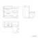 Avon Stone Grey Combination Basin Drawer and Miami Toilet 1100mm - Black Accents