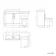 Avon Stone Grey Combination Vanity Basin and Miami Toilet 1300mm - Black Accents