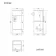 Harper Stone Grey Side Cabinet Unit 300mm - Black Accents