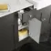 Monaco Graphite Grey Combination Vanity Basin with Marble Top 1500mm (Excludes Pan & Cistern)