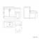 Mersey Gloss White Combination Vanity Basin and Miami Toilet 1300mm - Black Accents