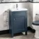 Bermuda Inky Blue Basin Vanity 500mm
