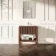 Maru Walnut Carrara Marble Vanity Unit & Undermount Basin 800mm