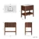 Maru Walnut Carrara Marble Vanity Unit & Undermount Basin 800mm