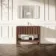 Maru Walnut Carrara Marble Vanity Unit & Undermount Basin 1000mm