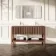 Maru Walnut Carrara Marble Vanity Unit & Undermount Basin 1400mm