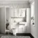 Monaco Cotton White Combination Vanity Basin and Kansas Toilet with Wooden Seat 1200mm