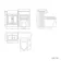Monaco Cotton White Combination Vanity Basin and Kansas Toilet with Wooden Seat 1200mm