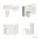 Monaco Cotton White Combination Vanity Traditional Basin and Kansas Toilet with Wooden Seat 1200mm