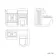 Monaco Cotton White Vanity Traditional Basin with Marble Top & Kansas Toilet Wooden Seat 1200mm