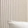 Trepanel Design® Light Oak on Antique White Felt Curve Acoustic Wood Slat Panels