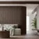 Trepanel Flex® Walnut Brown Flexible Acoustic Wood Panels 2400x300