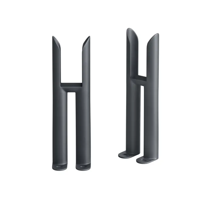 Anthracite Traditional 2 Column Radiator Feet