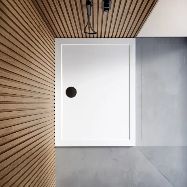 Cairo Rectangular SMC Composite Shower Tray 1200x900mm