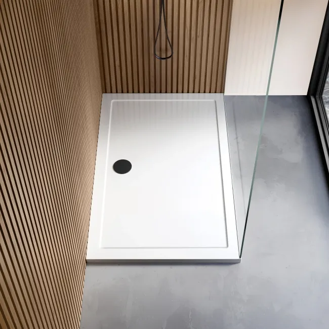 Cairo Rectangular SMC Composite Shower Tray 1400x900mm