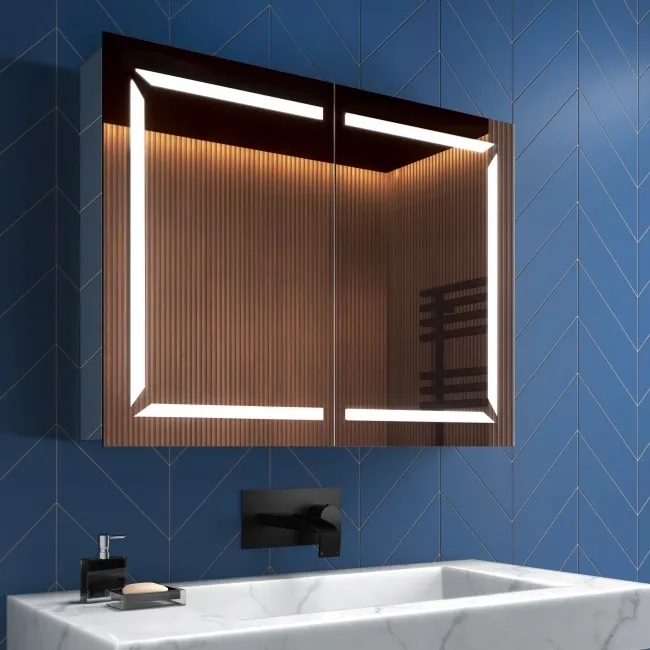 Haisley Illuminated LED Mirror Cabinet 600x800mm