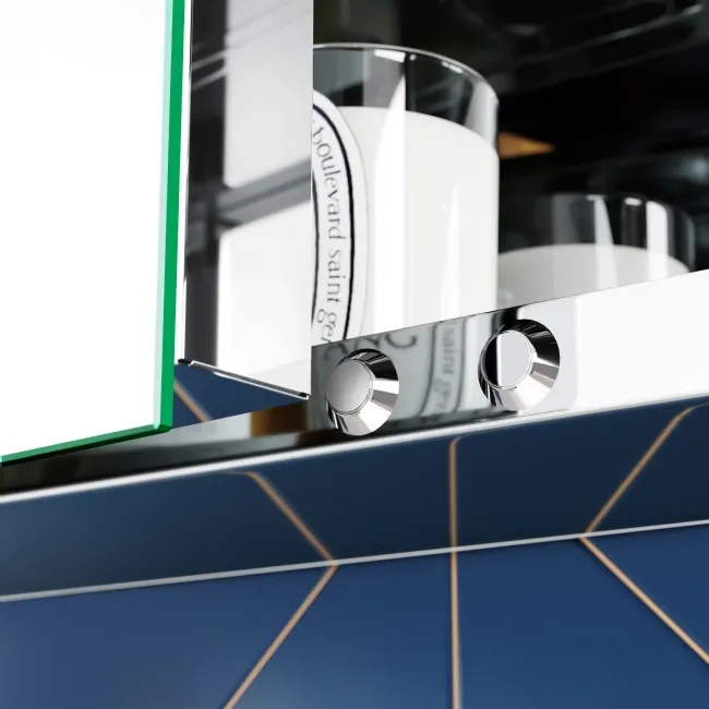 Haisley Illuminated LED Mirror Cabinet With BLUETOOTH Speaker 650x1200mm