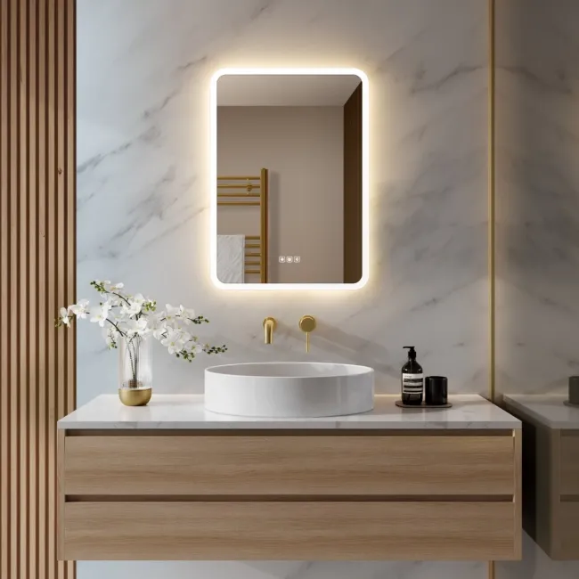 Jolie Illuminated LED Mirror With BLUETOOTH Speaker 700x500mm
