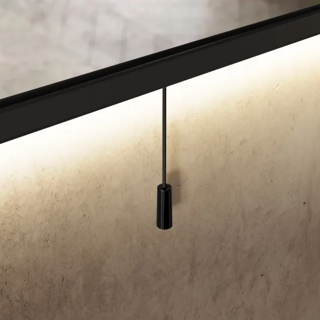 Mila Battery Powered Black Framed Backlit Illuminated LED Mirror 600x400mm