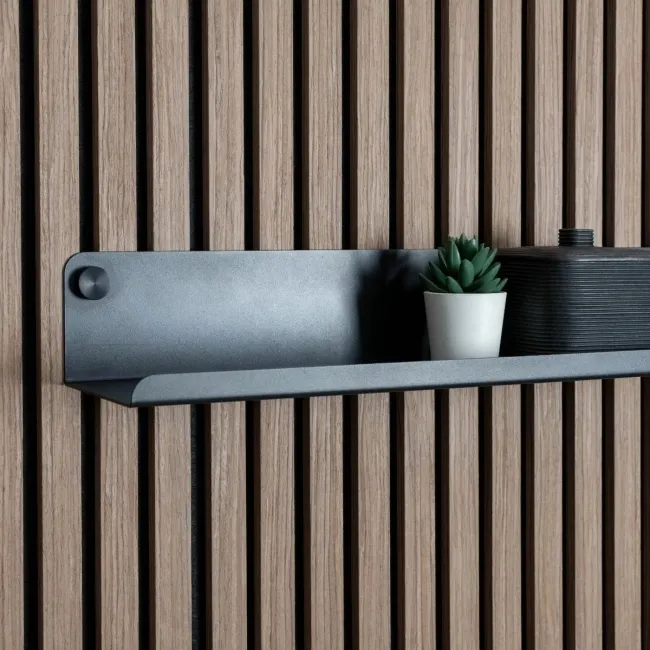 Trepanel Customise® Black Shelf 519mm Inc Black Twist-Lock System