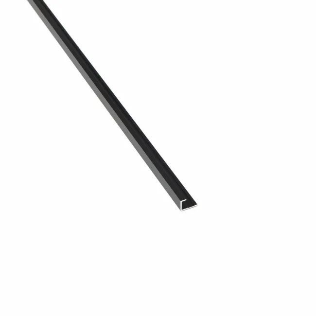 Trepanel Style® Aluminium End Cap Black 11mm