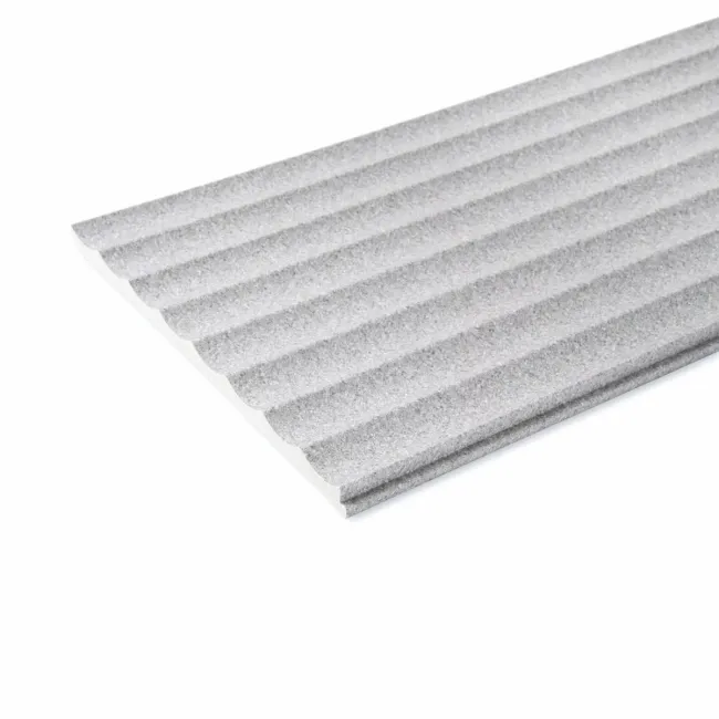 Trepanel Aqua 3D® Waterproof Grey Stone Effect Fluted Wall Panel 3 Pack (Covers 1.80 SQM)