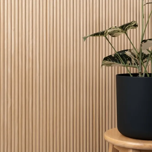 Trepanel Flex® Oak Flexible Acoustic Wood Panels 1200x600