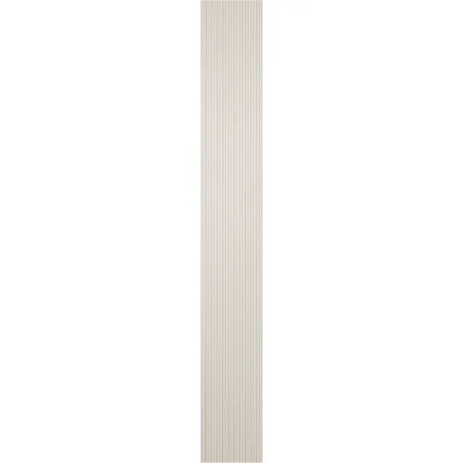 Trepanel Flex® White Flexible Acoustic Wood Panels 2400x300