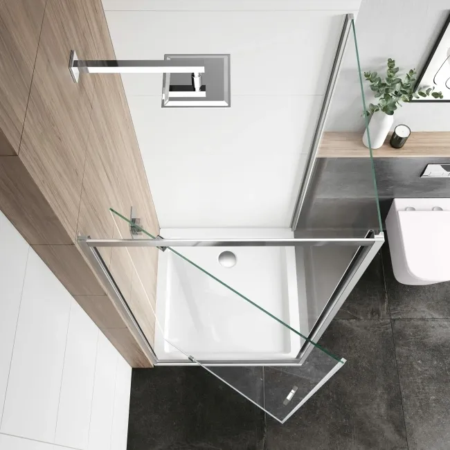 London 6mm Pivot Shower Enclosure 800x800mm