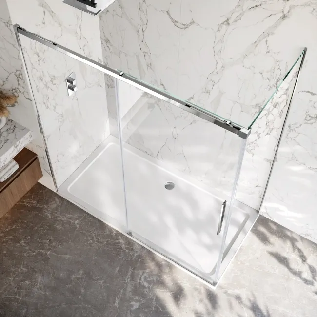 Lisbon 8mm Sliding Shower Enclosure 1800x700mm