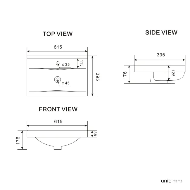 Bermuda Midnight Green Combination Vanity Basin and Seattle Toilet 1100mm