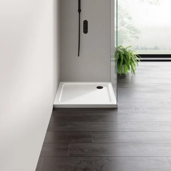 London Square Stone Shower Tray 700x700mm
