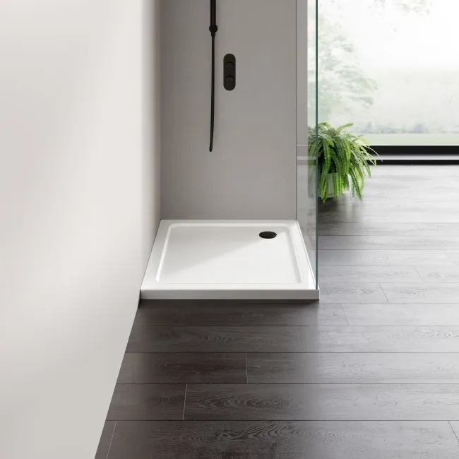London Rectangular Stone Shower Tray 900x700mm