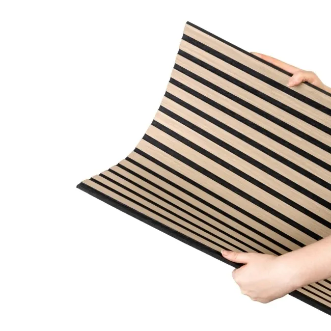 Trepanel Lite® Flexible Oak Acoustic Wood Wall Panels