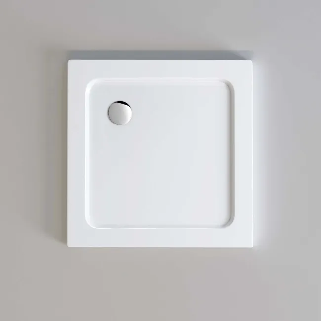 London Square Stone Shower Tray & Riser | 900x900mm