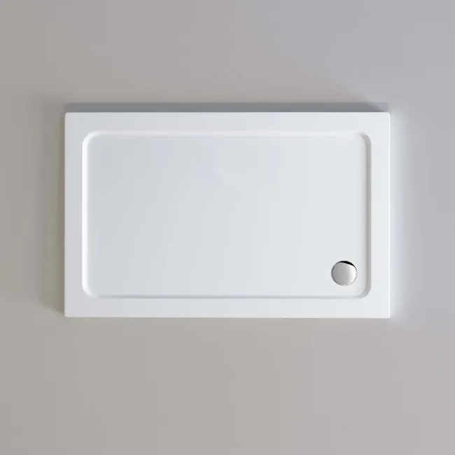 London Rectangular Stone Shower Tray & Riser | 1200x760mm
