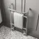 Gibraltar Medium Heated Towel Radiator - Overhanging Rail