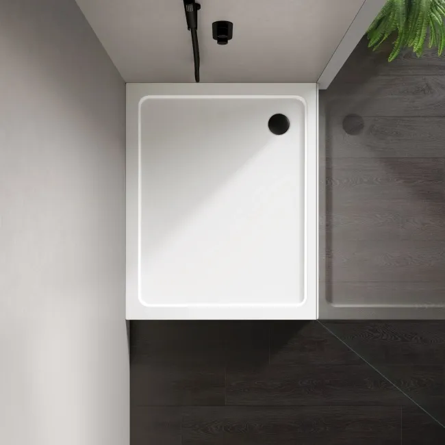 London Rectangular Stone Shower Tray & Riser | 1200x900mm