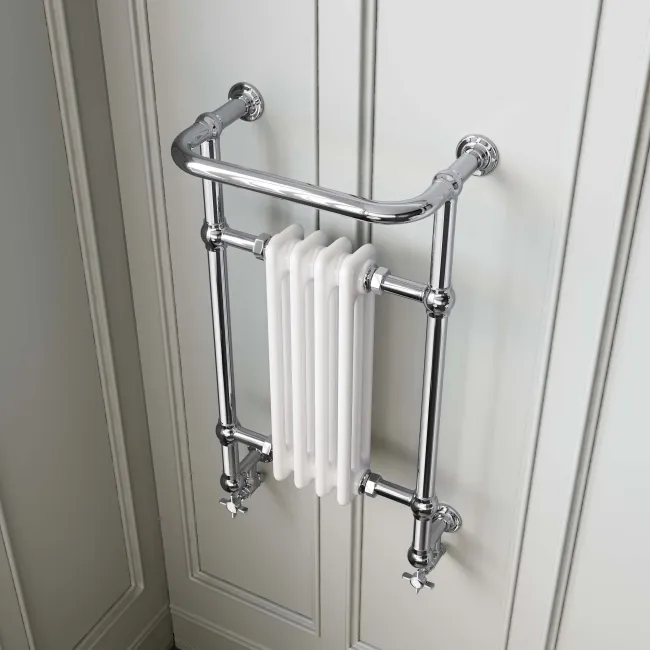 Gibraltar Wall Hung Small Traditional Heated Towel Radiator