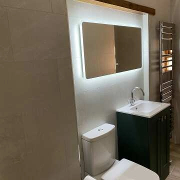 Evelyn Illuminated LED Mirror With BLUETOOTH Speaker 500x1000mm