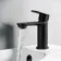 Anker Matt Black Cloakroom Basin Mixer Tap