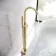 Trent Brushed Brass Freestanding Bath Shower Mixer Tap