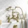 Beauly Traditional Brushed Brass Bath Shower Mixer Tap