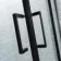 London Matt Black 6mm Corner Entry Shower Enclosure 800x800mm
