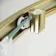 Hamburg Brushed Brass Easy Clean 8mm Quadrant Shower Enclosure 800x800mm - Easy Fix Feature
