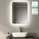 Olivia Brushed Brass Backlit llluminated LED Mirror 700x500mm