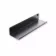 Trepanel Customise® Black Shelf 519mm inc Black Screws