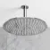 Ballina Premium Ceiling Chrome Round Thermostatic Set - 300mm Head, Hand Shower & Jets